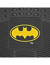 Batman goma el Piso Esteras coche 4 PC Front Heavy Duty All Weather Protección