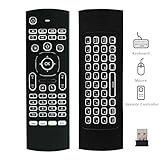 Backlit Mouse 2.4GHz Pendoo Android Remote Control Multifunction IR Learning with 6-Axis Inertia Sensors for Android TV Box, Mac OS,Linux