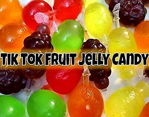 DIN DON JU-C JELLY TIKTOK CANDY 12.6OZ (360G), 9 PIECES X 40G