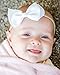 3 Baby Girl Hair Bows on Nylon Headbands | 4