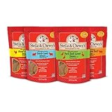 Stella and Chewy's Freeze Dried Raw Dinner 15oz Variety Pack 4 Flavors (Chicken, Duck, Lamb, Beef)