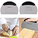 Annstory Stainless Steel Dough Blender, Pastry Cutter Pastry Scraper Set-with Blades, Multipurpose Spatula-Pizza/Biscuits Dough Cutter- Chopper-Professional Baking Dough Tools