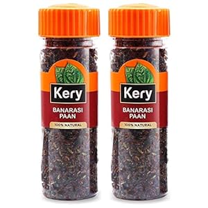 Kery Banarasi Paan Mukhwas, 2 Bottles, 200g (Real Paan Gulkand Mouth Freshener)