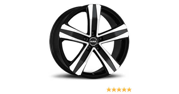 MAK STONE 5 LLANTAS BLACK MIRROR 6.5x15 5X118 : Amazon.es ...