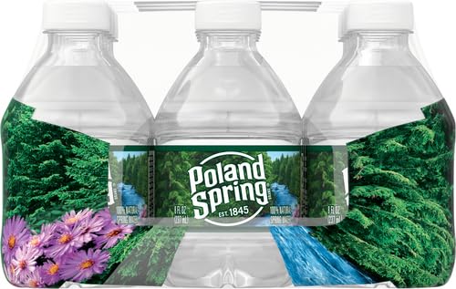 POLAND SPRING HALF PINT NATURAL SPRING WATER 12 PK – 27.6 POUNDS