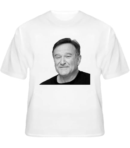 Amazon.com: Robin Williams Performance T-Shirt Small Black