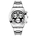 LONGBO Bestselling Waterproof Womens Analog Quartz Dress Watch Stainless Steel Band Ladies Business Watchs Luminous Hands Decorative Chrono Eyes Black Dial Rhinestone Bracelet Wristwatch