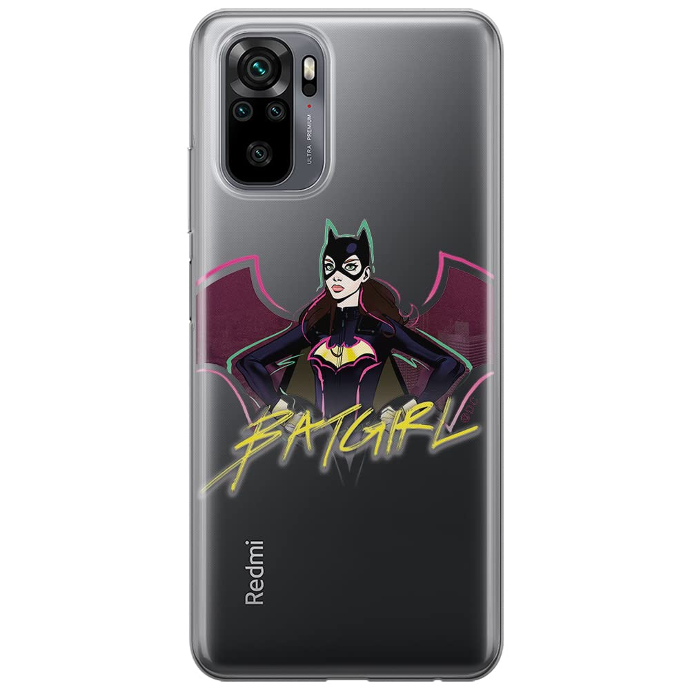 ERT GROUP mobile phone case for Xiaomi REDMI NOTE 10/ 10S original and officially Licensed DC pattern Bat Girl 004 optimally adapted to the shape of the mobile phone, partially transparent