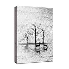 for Living Room Bedroom Home Artwork Paintings Single Tree