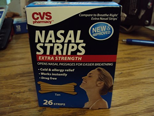 CVS NASAL STRIPS EXTRA STRENGTH TAN (large) by CVS EXTRA STRENGTH NASAL STRIPS