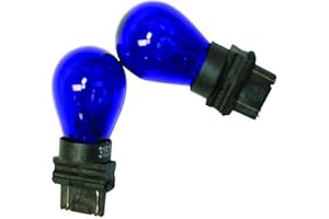 IPCW CWB-3157B Blue Waffle Mount 3157 Bulb - Pair