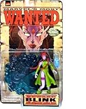 Marvel Comics Year 1998 Collector Editions Marvel's Most Wanted Series 5 Inch Tall Action Figure Set - BLINK with Teleporter Action Base