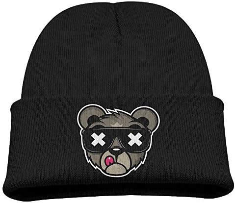 TSQCKFC Little Bear California Strong Kids Beanie Cap