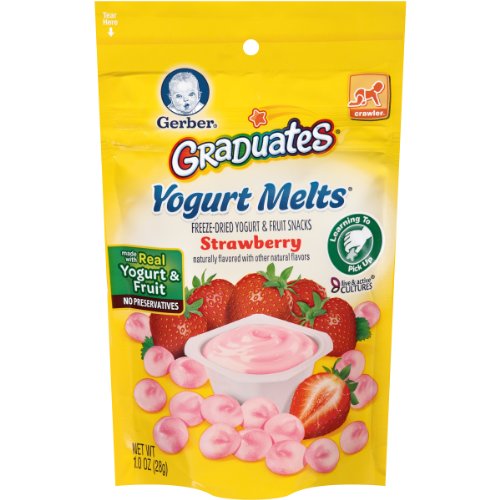 Gerber Graduates Yogurt Melts Strawberry, 1 oz