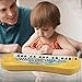 AIMEDYOU Kids Keyboard, 32 Keys Kids Piano Portable Electronic Musical Instrument Multi-Function Music Keyboard Piano for Kids Early Learning Educational Toy Birthday Xmas Day Gifts (White)