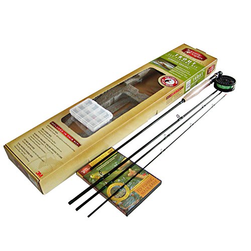 Scientific Anglers 4-Piece Fly Fishing Trout Outfit (9-Feet 0-Inch, 5/6 Weight)