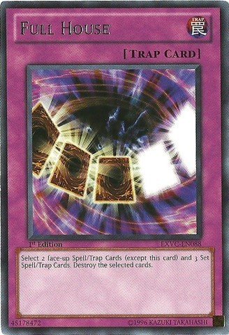 Yu-Gi-Oh! - Full House (EXVC-EN088) - Extreme Victory - 1st Edition - Rare