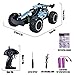 ROOYA BABY Off Road Remote Control Car for Boys Fast RC Cars for Kids, 2WD Radio Control RC Truck Rechargeable Buggy Car Toys for Boys Girls Kids Age 5 6 7 8 Year Old Birthday Present Gifts - Blue