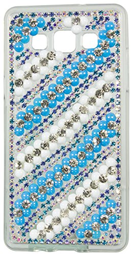 Mobile Back Cover Zt11401 Stones And Crystal Decorated For Samsung