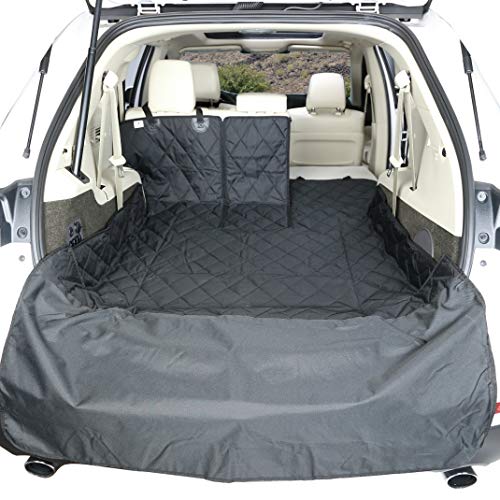 4Knines SUV Cargo Liner for Fold Down Seats - 60/40 Split and Armrest Pass-Through Compatible - USA  - coolthings.us