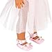 Pink Butterfly Closet Ballet Ballerina Dance Dress for 14 inch Dolls Fits American Girl Wellie Wishers Dolls
