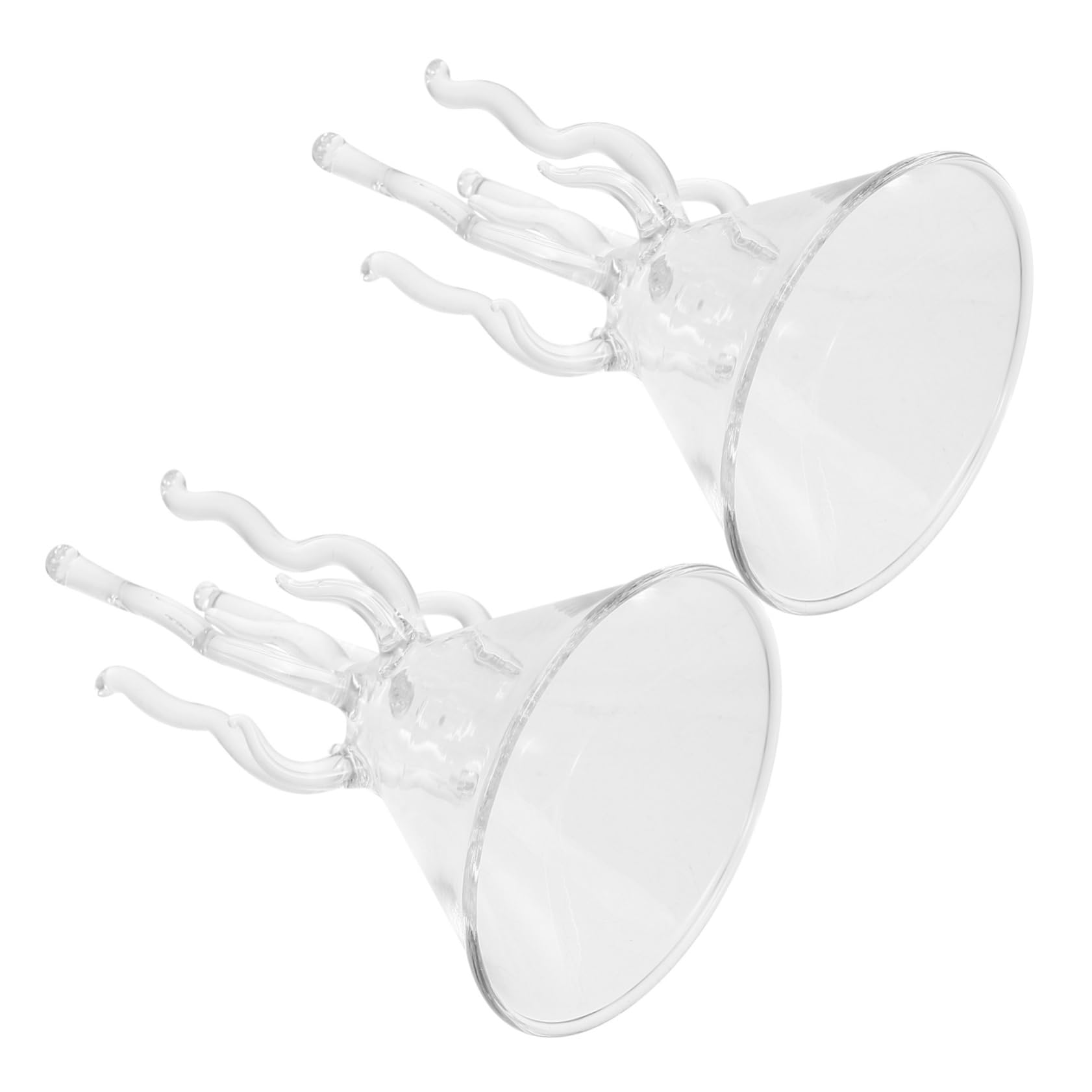 YARNOW 2 Pcs Cocktail Glasses Margarita Glasses Octopus Glasses for Home Bar Restaurant