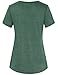 Messic Womens Tie Dye Printed Lounge Sets Long Sleeve Short PJ Set Nightwear Sleepwear Loungewear 13#Green XXL