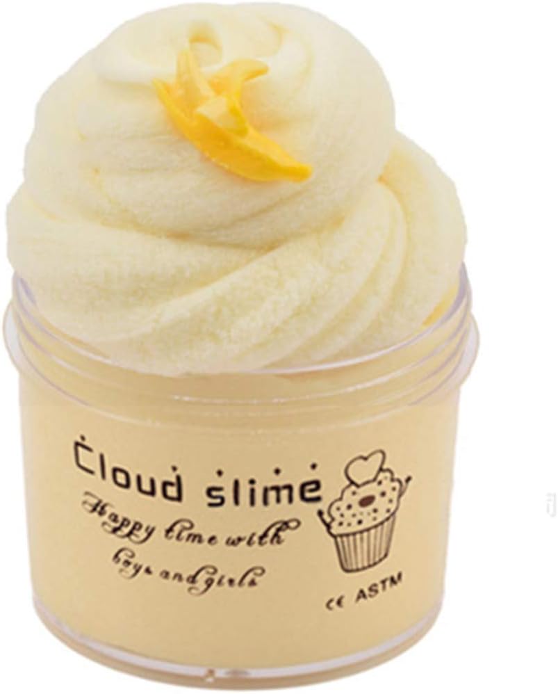 DIY Slime Supplies Fruit Kit Cloud Slime Aromatherapy Pressure Children Slime More Than Age 9 Girls Boys Relief Stress Toys Fluffy Slime 200ML