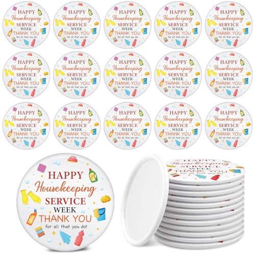 Briwooody Inspirational Compact Mirror Bulk Gifts for Women Housekeeping Appreciation Gifts Mini Pocket Mirror Thank You for All You Do Christmas Party Favors for Customer Service Staff Coworker