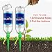 KasePlus [New] Plant Self Watering Spikes, Plant Waterer, 12 PCS Plant Watering Devices with Slow Release Control Valve