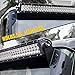 Xprite 50 Inch LED Light Bar Windshield Brackets for 1997-2006 Jeep Wrangler TJ LJ - Mamba Series