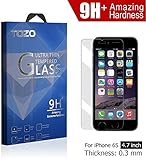 iPhone 6S Screen Protector Glass , TOZO Luxury 0.3mm [9H+ Amazing Extreme Hardness] Tempered Glass [3D Touch Compatible] 2.5D Edge Super Clear [Perfect Fit] Screen [Lifetime Warranty] 0.3mm