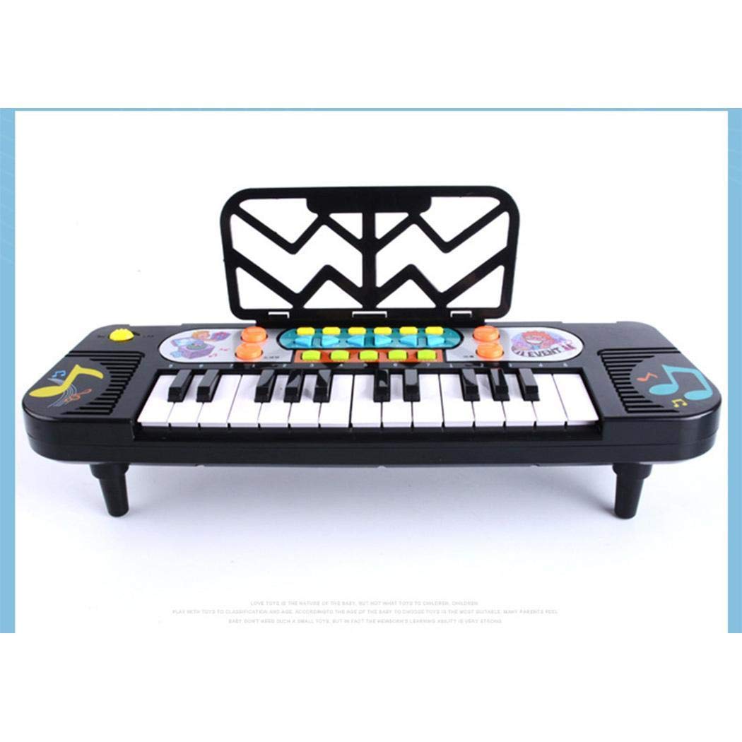 kirken Kids Children 37-Key Electronic Organ Toys Musical Instrument Piano Toy Pianos Keyboards Toy Gift