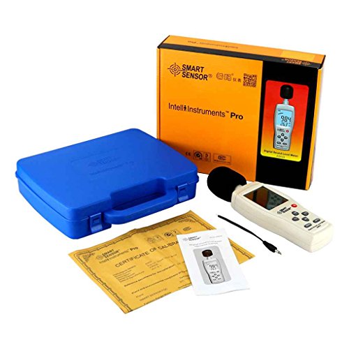Zerama Smart Sensor AS824 30~130 dBA 35~130dBC Mini Digital Sound Noise Level Meter Decibel Sound Pressure Tester