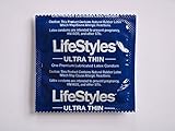 Lifestyles ULTRA THIN Condoms - 100 condoms by Ansell Limited