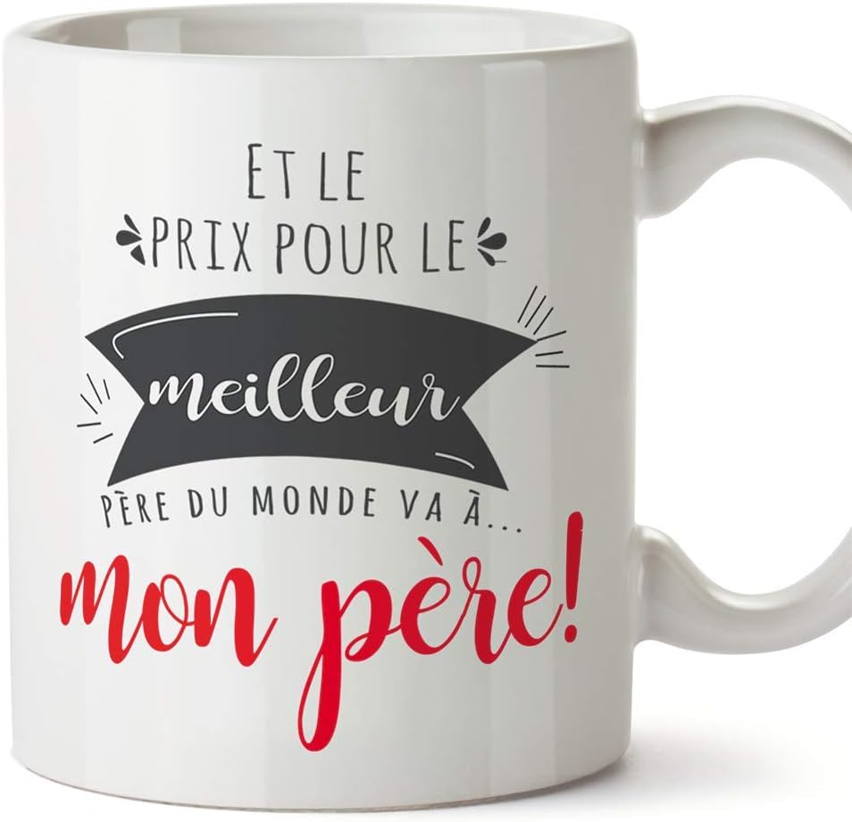 Napravi Rs Tasses Mugs Et Soucoupes Vaisselle Et Plats De Service Prix Du Pere Moyen De Lannee Tasse Originale Idee Fete Des Peres Cadeau Anniversaire Future Papa Ceramique 350 Ml Mugffins Papa Tasse Mug