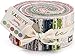 Varsity by Sweetwater Moda Jelly Roll, Set of 40 2.5x44-inch (6.4x112cm) Precut Cotton Fabric Strips