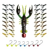 Oystern Ned Rig Baits and Hooks with 41 Pieces