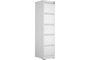 OPTYMIRA Metal File Cabinet with Drawer Heavy Duty Locking File Cabinets Home Office Steel Filing Cabinet Vertical File Cabinets for Legal/Letter Size File,Assembly Required