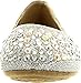 Link Girls Larisa-39K Rhinestone Ballet Ballerina Flats Shoes