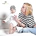Nursing Cover |Baby Car Seat Canopy | Breastfeeding Cover Up for Boys and Girls | Multi Use Infinity Mom Scarf | Carry Bag and Baby Beanie Included by Engelstyling