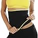 Thermo Hot Sweat Shapers Slimming Sauna Belt Slimming Waist Trainer Cincher for Weight Loss Black
