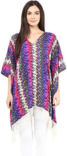 Women's Kaftan Cover Up Dress - Great for Summer Beachwear or worn as a Tunic (MARBELLA)