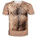 RAISEVERN Unisex 3D Printed Casual Summer Short Sleeve T-Shirts Tees