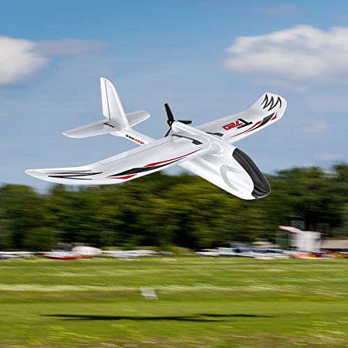 OMPHOBBY T720 RC Plane Ready To Fly 6-Axis Gyro Stabilizer RC Airplane RTF With Normal Flight Mode One-button Start Aerobatic Flight Function For Beginners RC Planes - Thumbnail 2