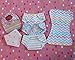 Baby Doll Diaper Bib Burp Set