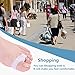 DUORUI 8 PCS Gel Big Toe Buddy, Toe Corrector, Toe Straightener - Easy Wear in Shoes for Men/Women
