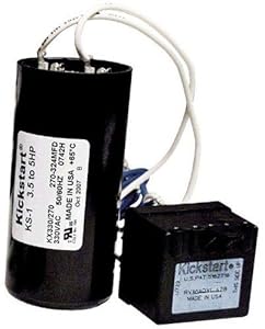 Amazon.com: RECTORSEAL 96506 Ks1 Kickstart Hard Start Kit ... hvac potential relay wiring diagram 