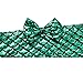 TFJH E 3PCS Toddler Girls Swimsuits Bathing Suit Fish Scale Bikini Set,Green 140