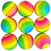 Set of 12 AWESOME RAINBOW Bouncy Balls (3